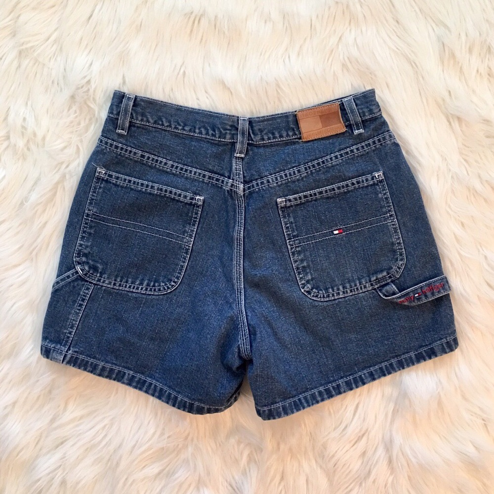 SOLD Tommy Hilfiger Cargo Style Denim Shorts - Picture 1 of 4